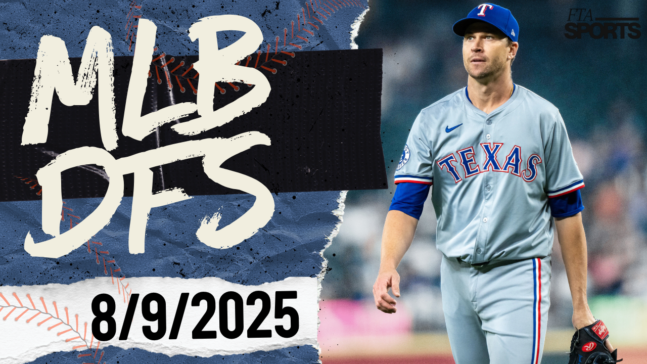MLB DFS Picks 8/9/25