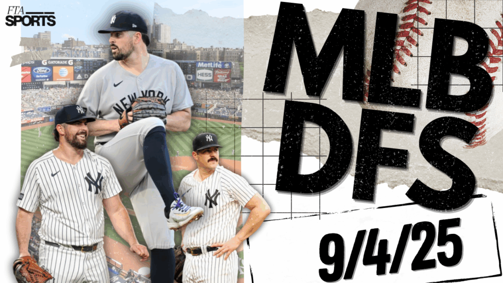 MLB DFS Picks 9/4/25