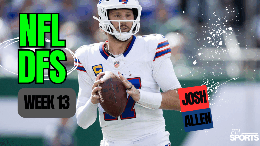 NFL DFS Week 13