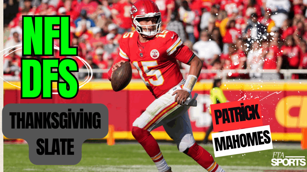 NFL DFS Week 13