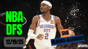 NBA DFS Picks 12-19-25