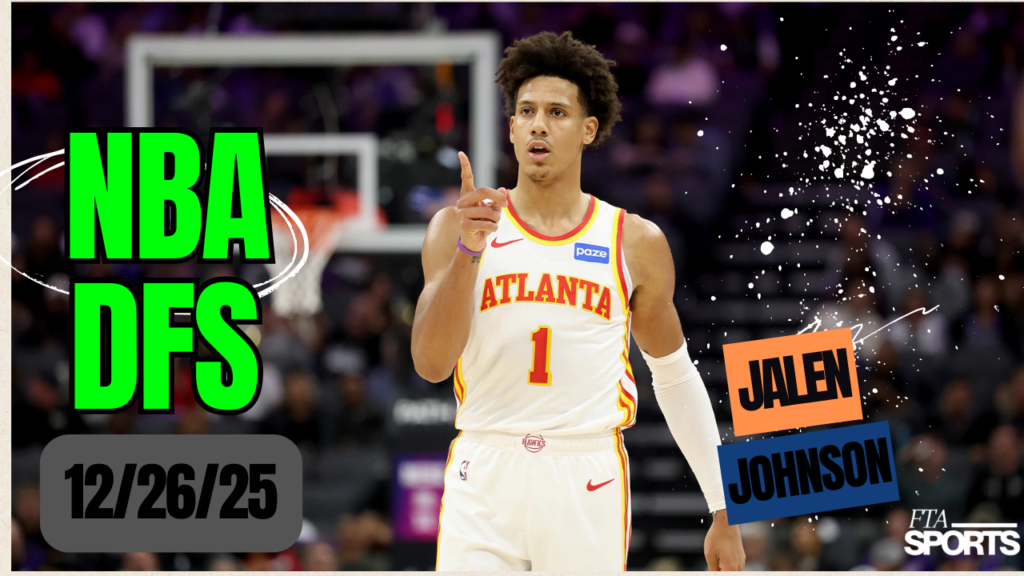 NBA DFS Picks 12-26-25