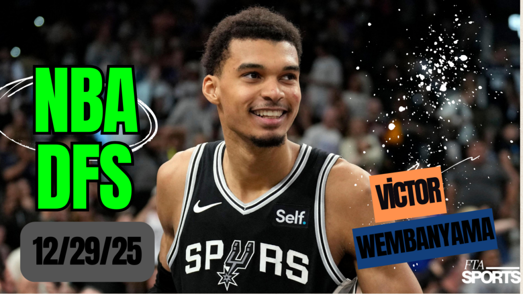 NBA DFS Picks 12-29-25
