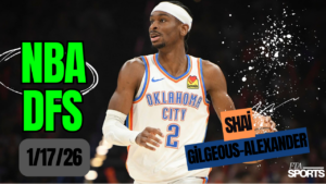 NBA DFS Picks 1-17-26