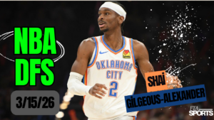 NBA DFS Picks 3-15-26
