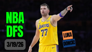 NBA DFS Picks 3-19-26